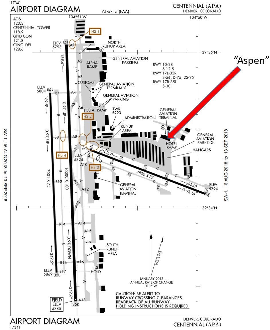 Aspen Flying Club at Centennial KAPA