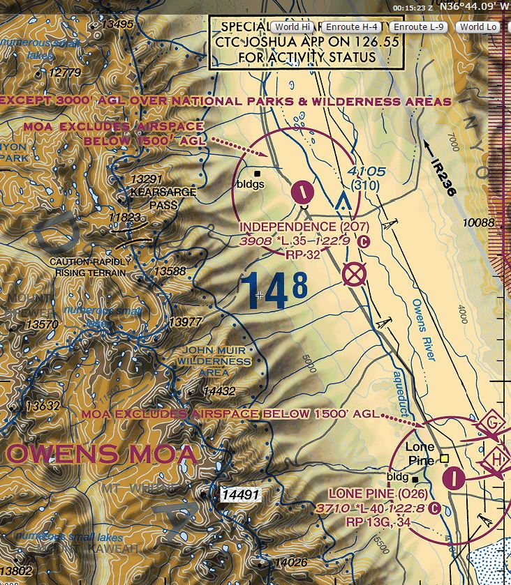 If You can read the rapidly rising terrain note...