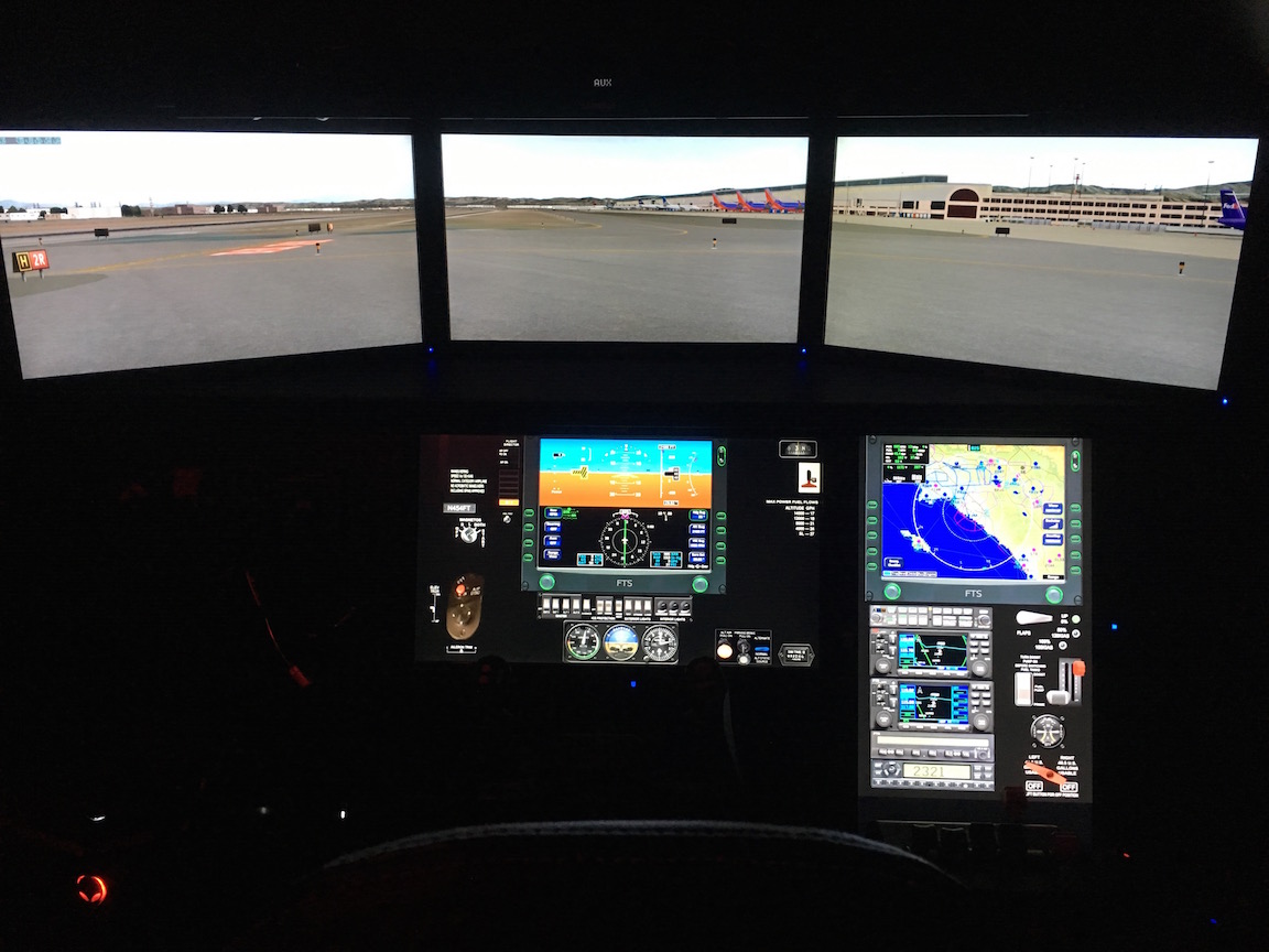 SimAvio Pro - Avidyne touchscreens