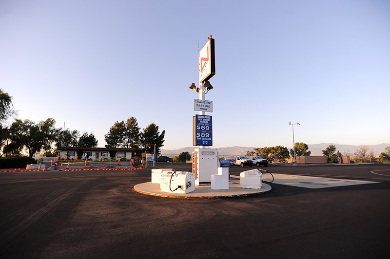 Self serve pumps...
